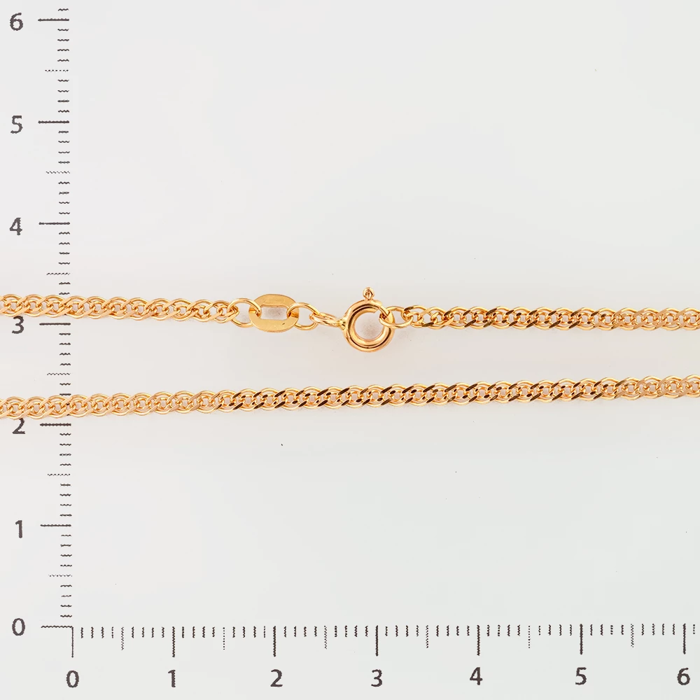 Цепь из красного золота 585 пробы