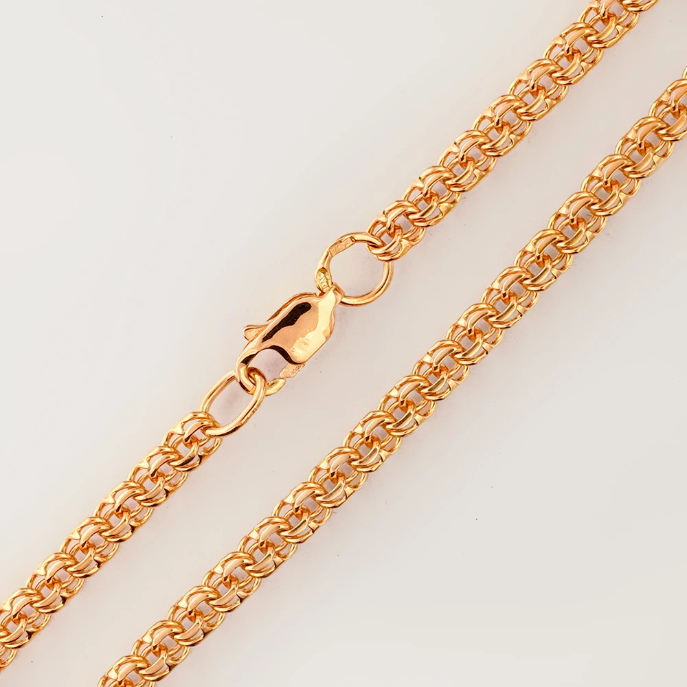 Цепь из красного золота 585 пробы