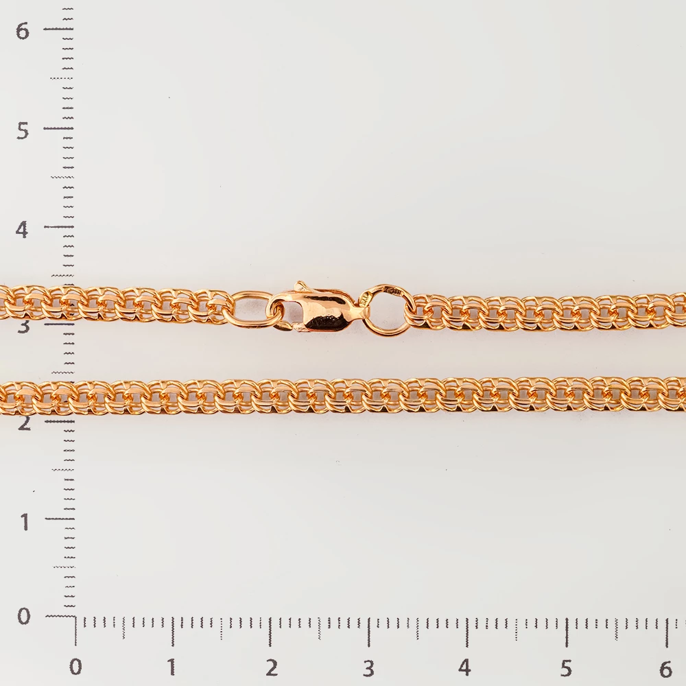 Цепь из красного золота 585 пробы