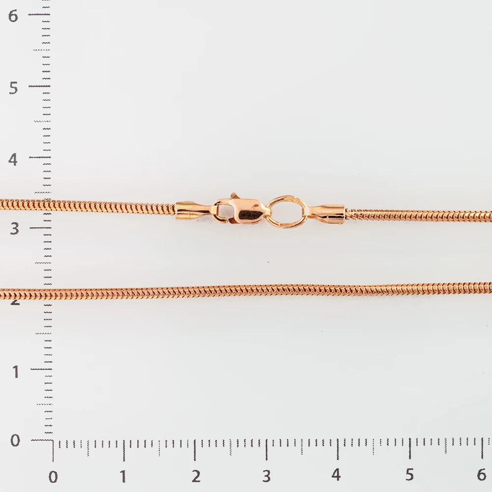 Цепь из красного золота 585 пробы