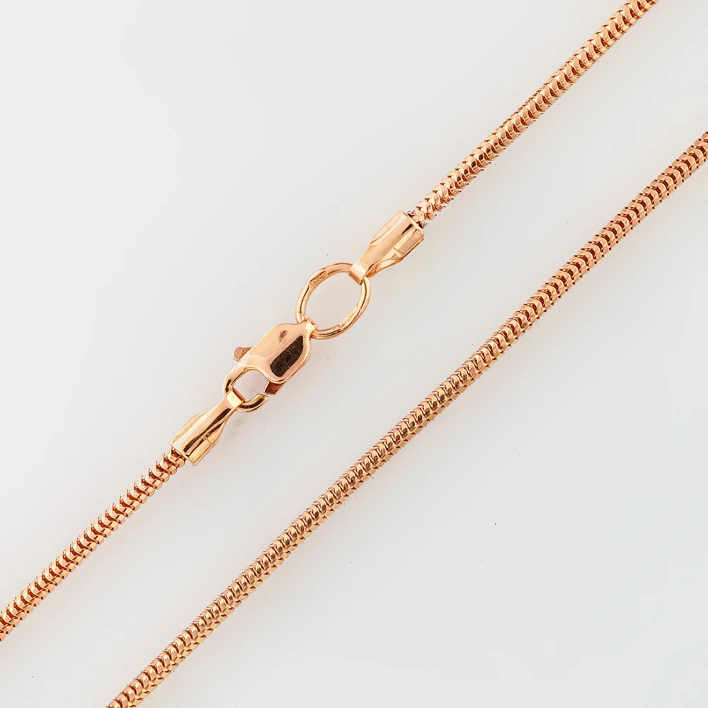 Цепь из красного золота 585 пробы