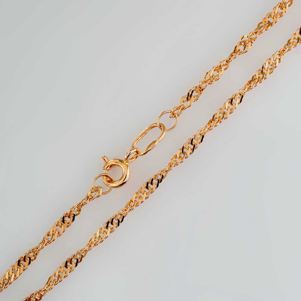 Цепь из красного золота 585 пробы