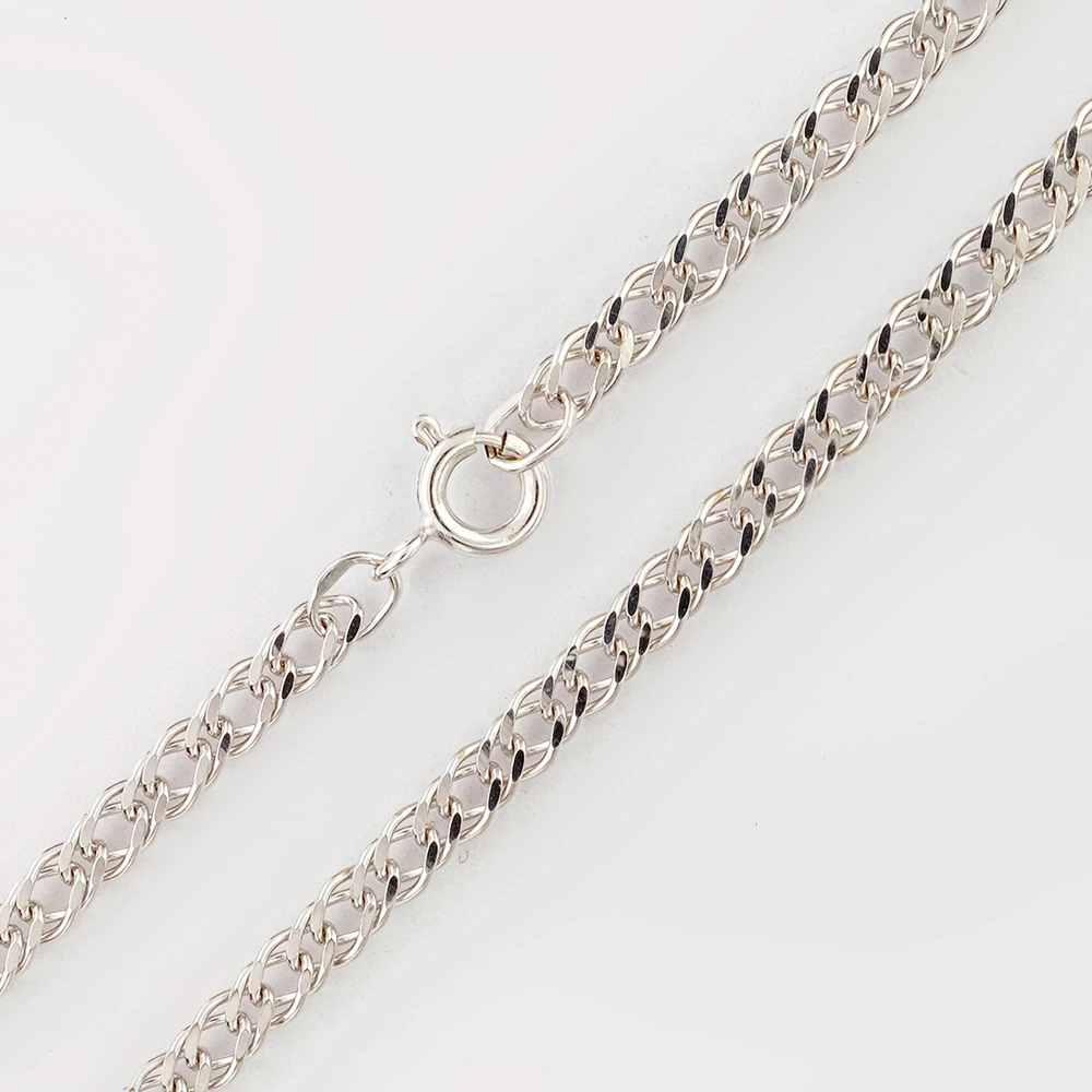 Цепь из белого золота 585 пробы