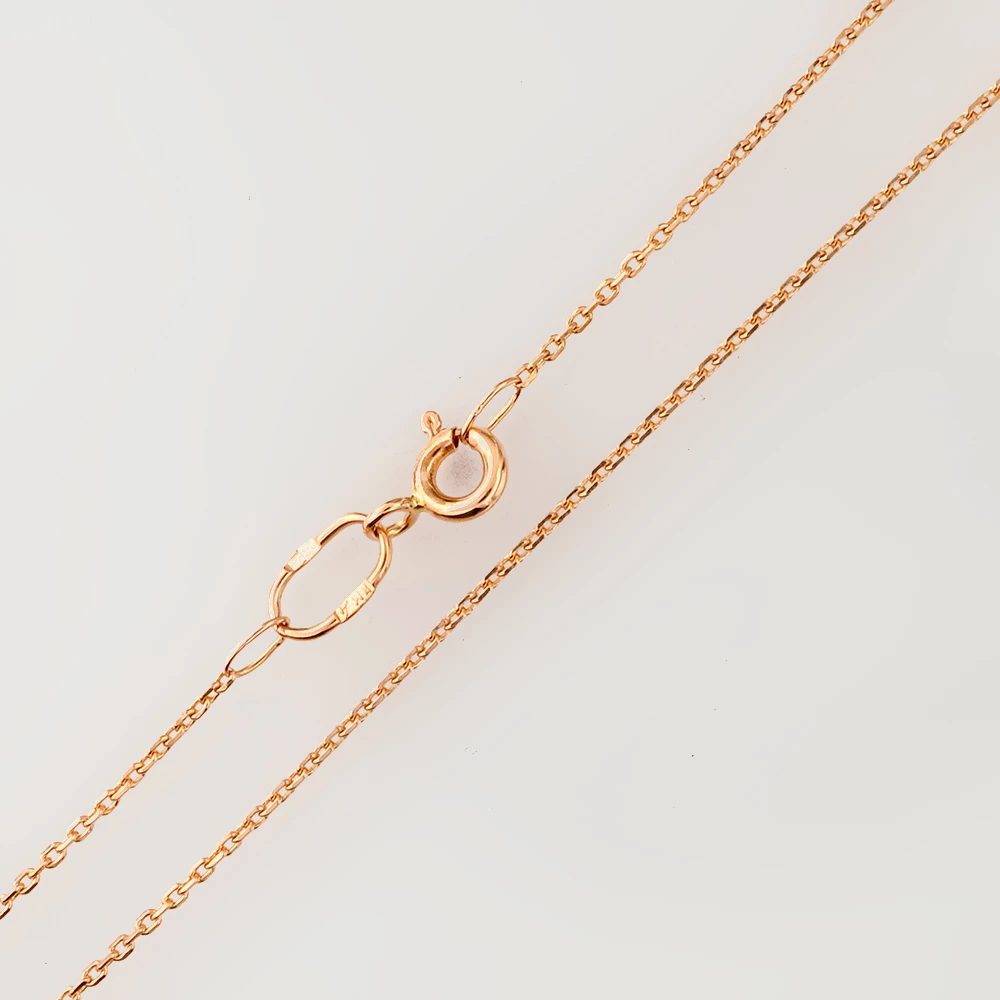 Цепь из красного золота 585 пробы