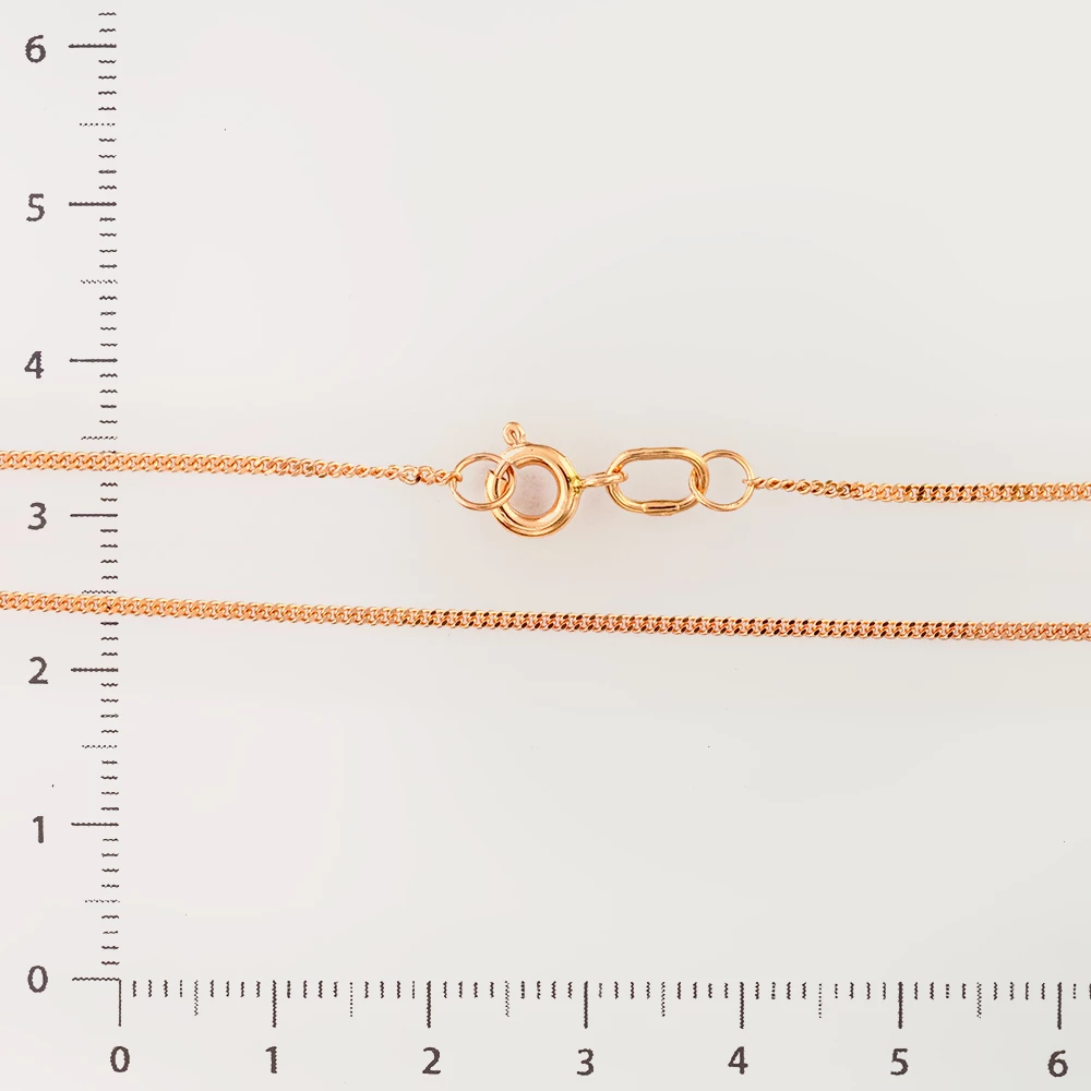 Цепь из красного золота 585 пробы