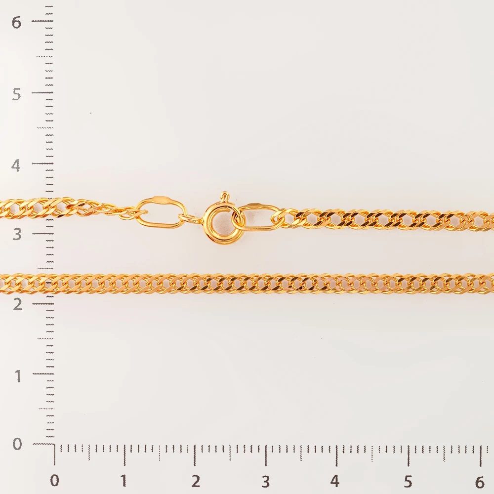 Цепь из красного золота 585 пробы