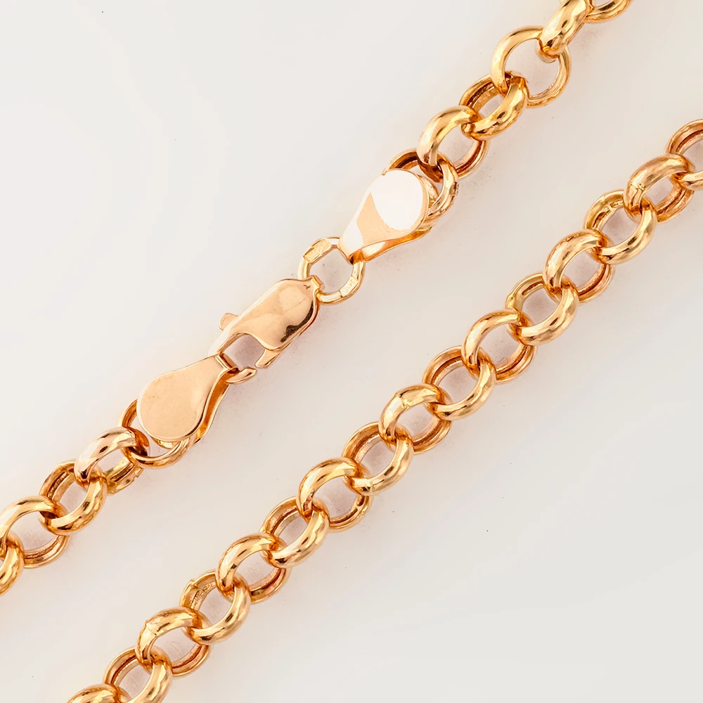 Цепь из красного золота 585 пробы