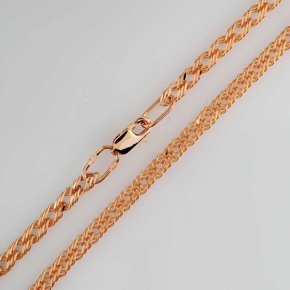 Цепь из красного золота 585 пробы