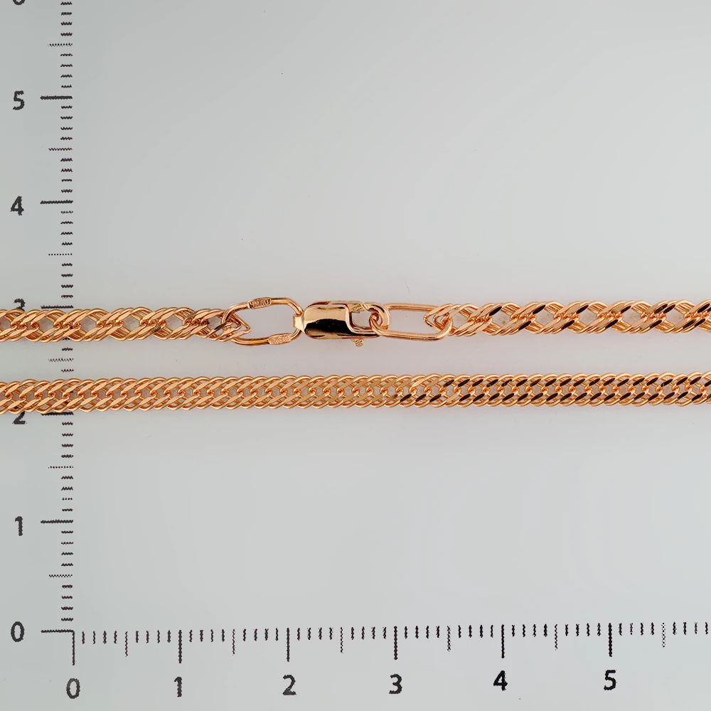 Цепь из красного золота 585 пробы