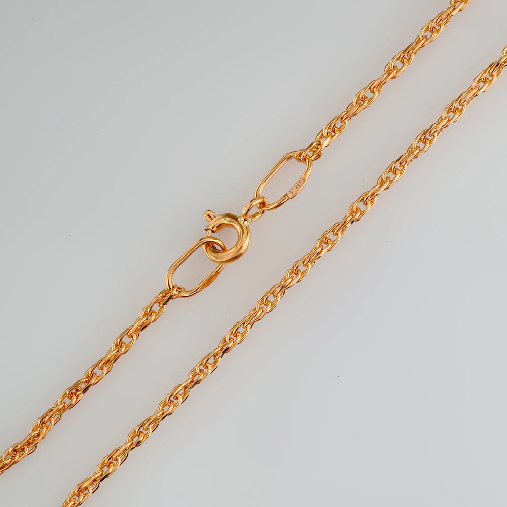 Цепь из красного золота 585 пробы