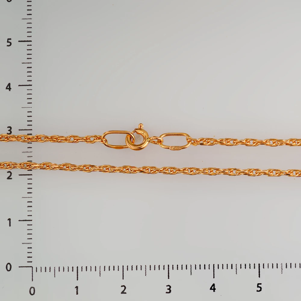 Цепь из красного золота 585 пробы