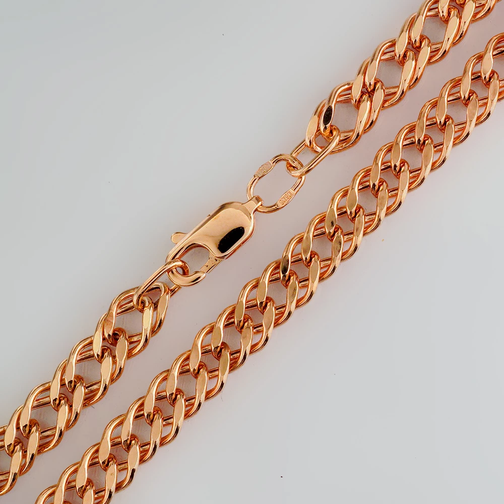 Цепь из красного золота 585 пробы