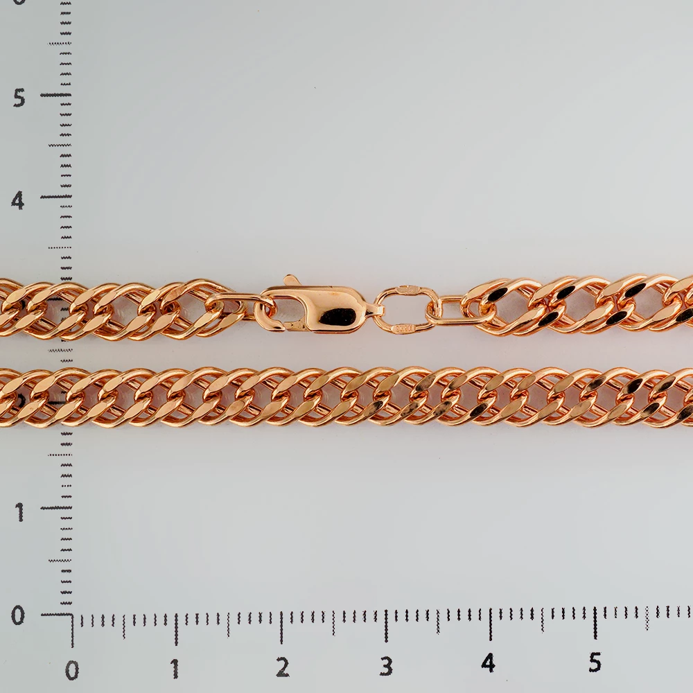 Цепь из красного золота 585 пробы