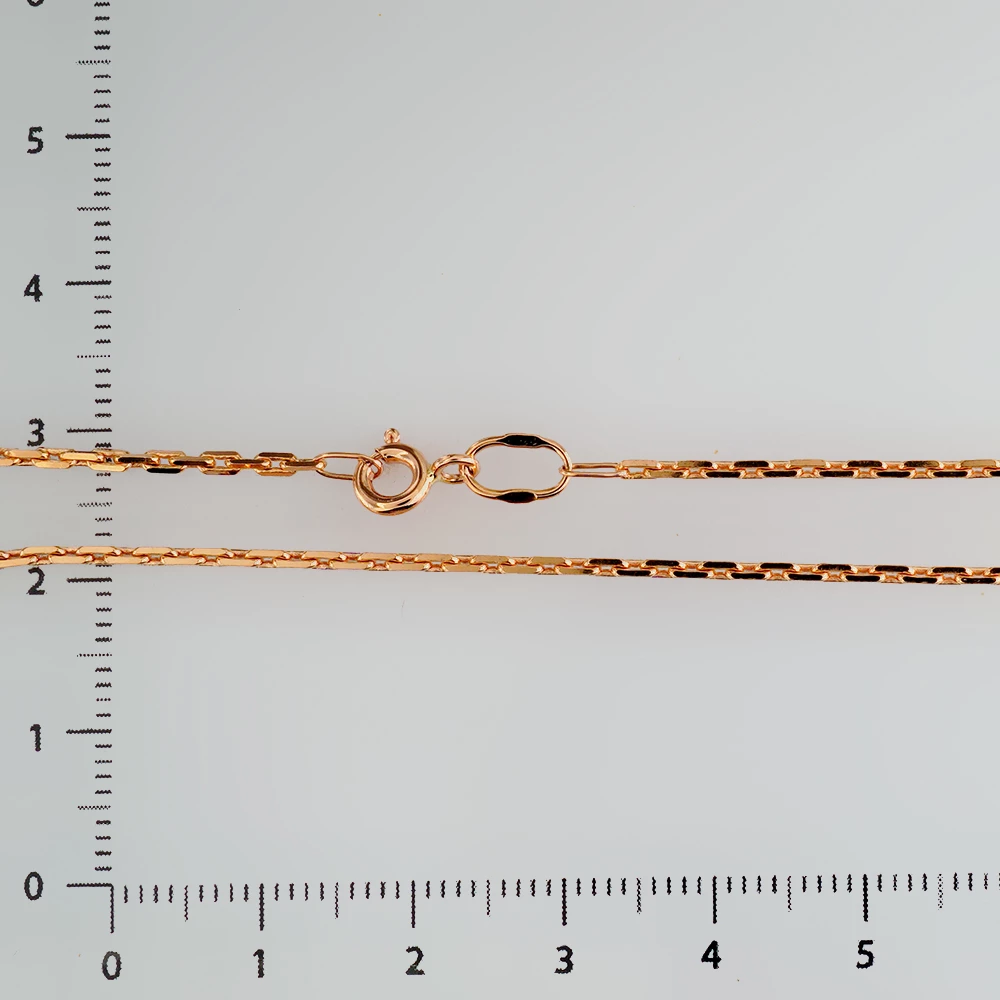 Цепь из красного золота 585 пробы