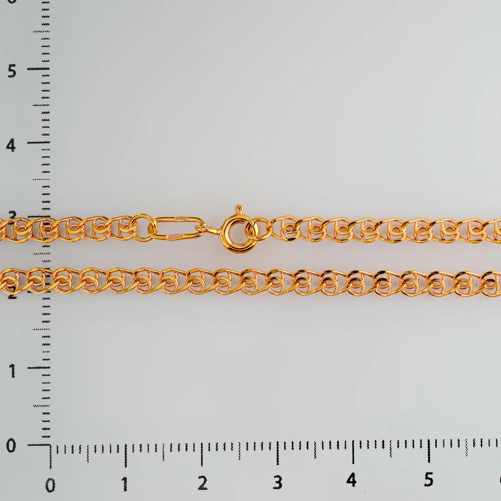 Цепь из красного золота 585 пробы