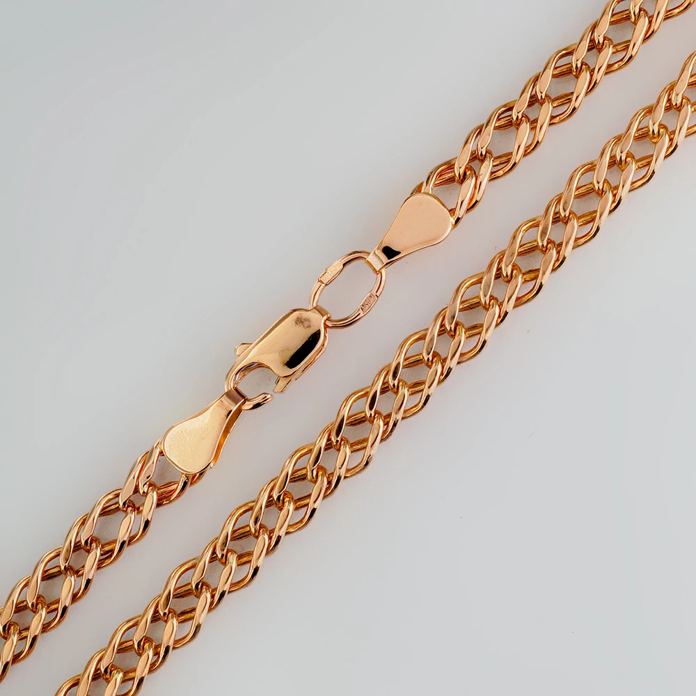 Цепь из красного золота 585 пробы