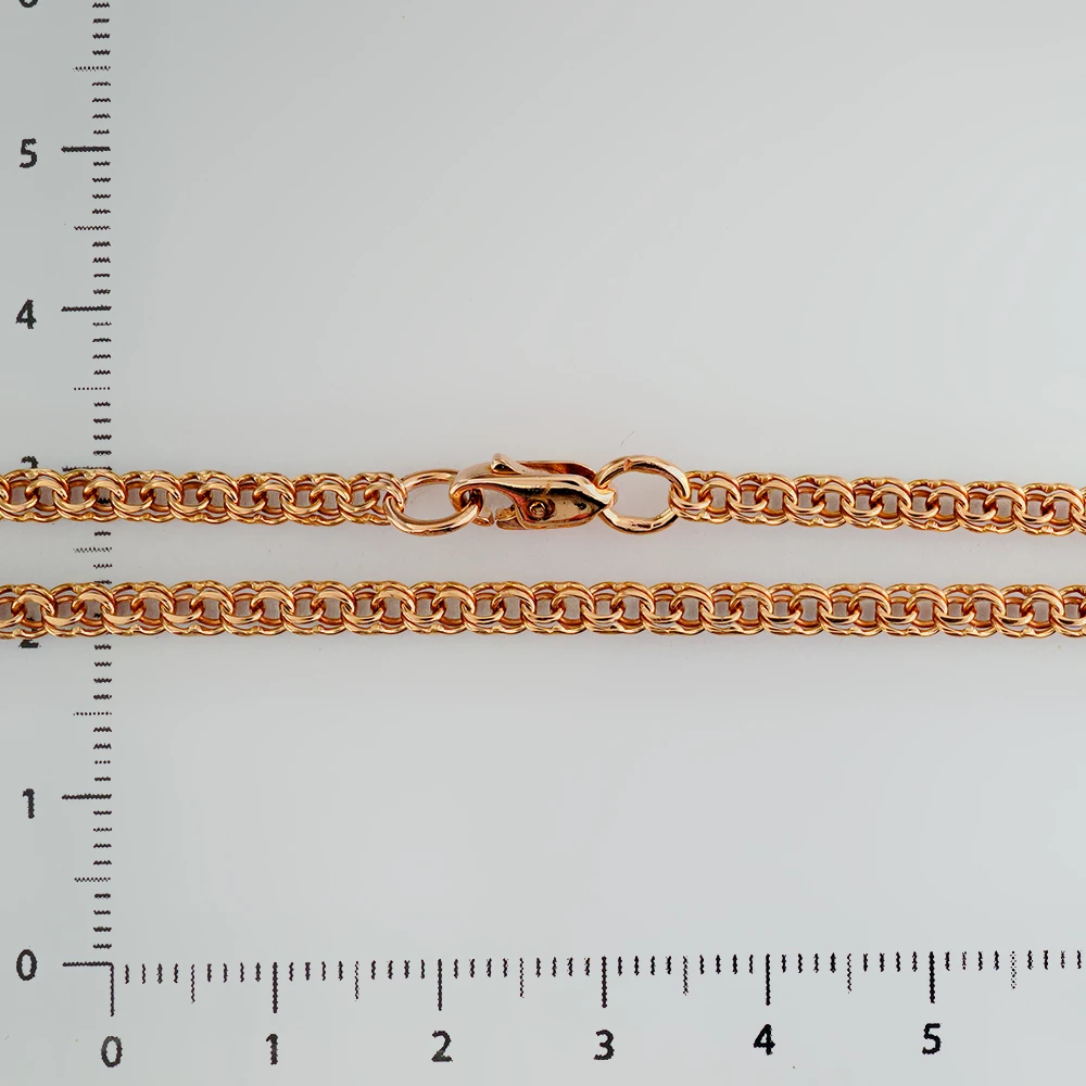 Цепь из красного золота 585 пробы
