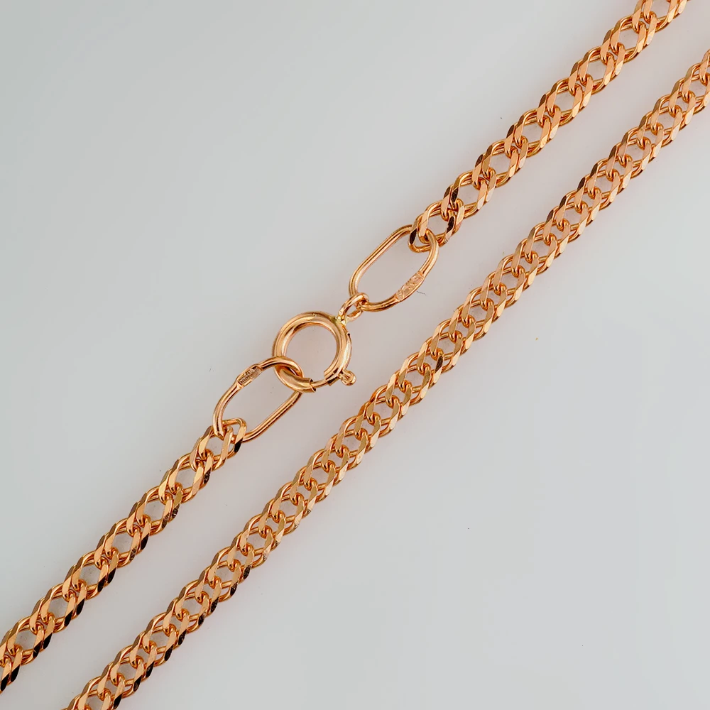 Цепь из красного золота 585 пробы