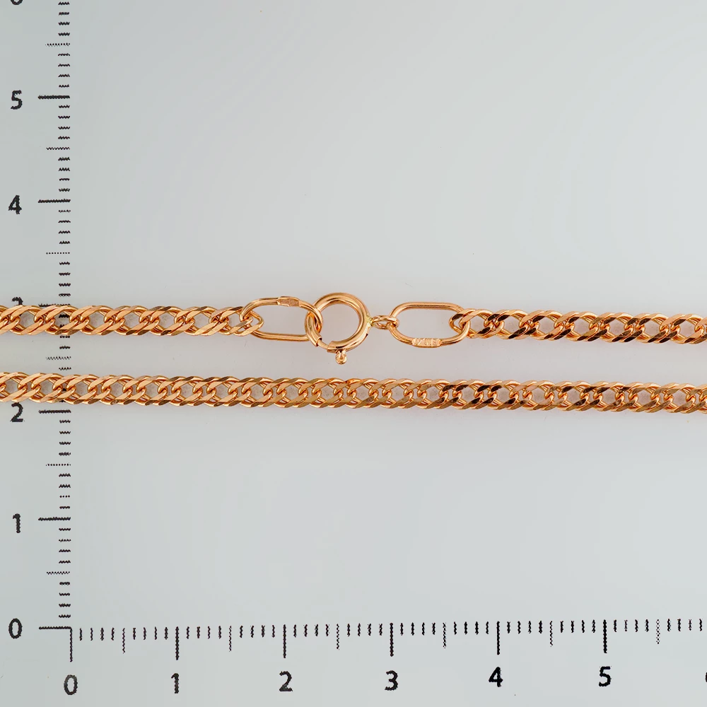 Цепь из красного золота 585 пробы