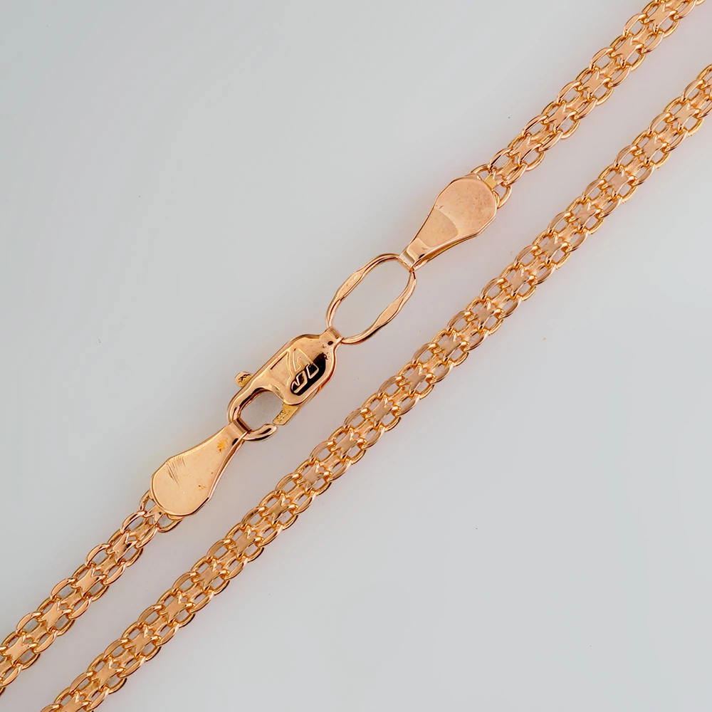 Цепь из красного золота 585 пробы