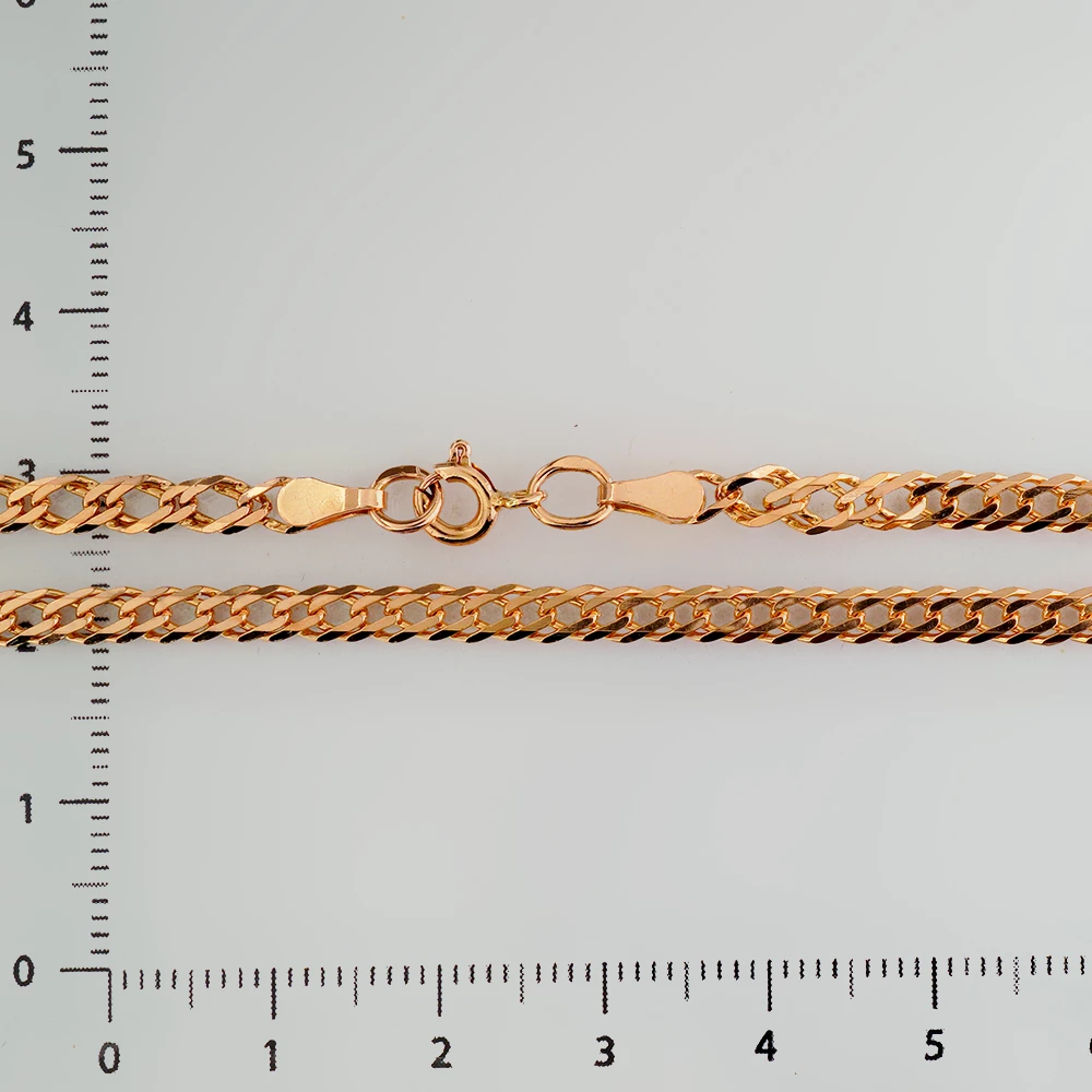Цепь из красного золота 585 пробы