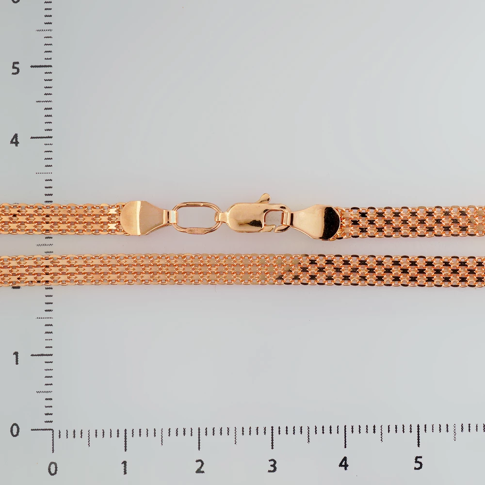 Цепь из красного золота 585 пробы