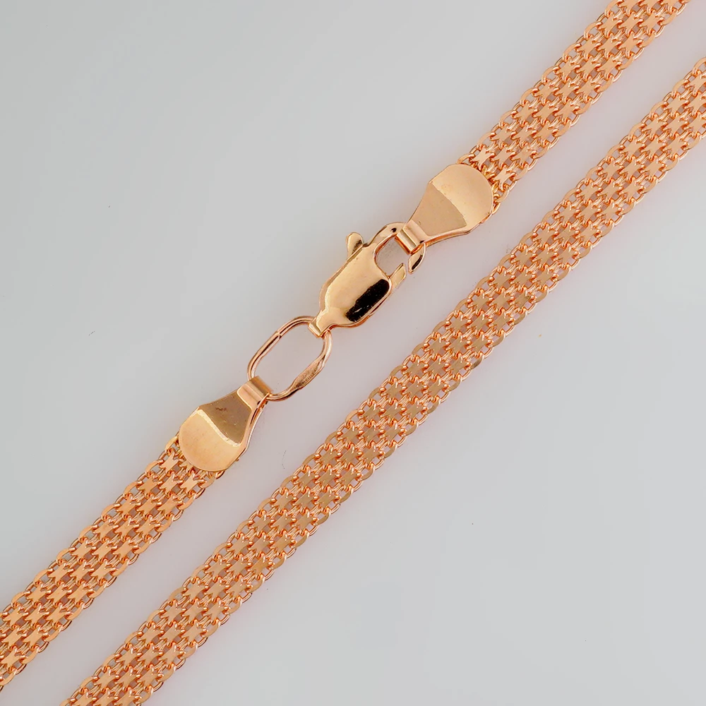 Цепь из красного золота 585 пробы