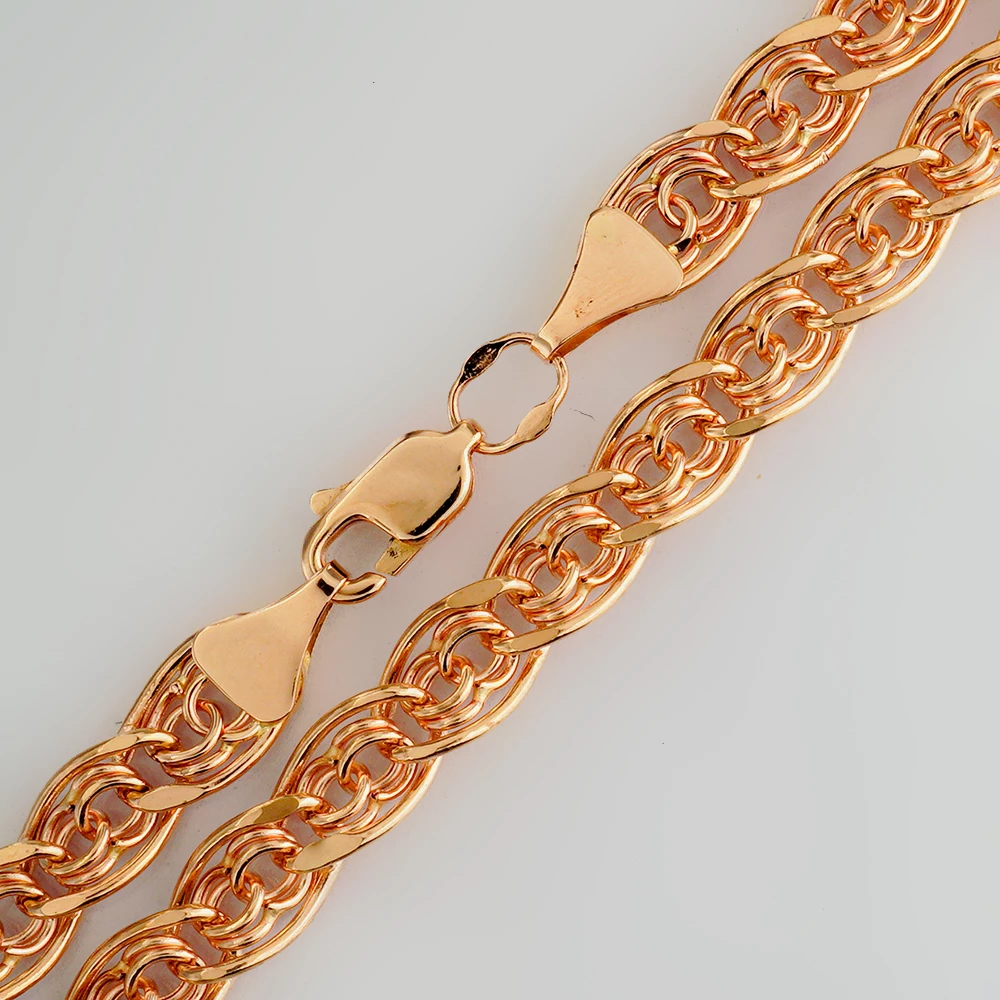 Цепь из красного золота 585 пробы