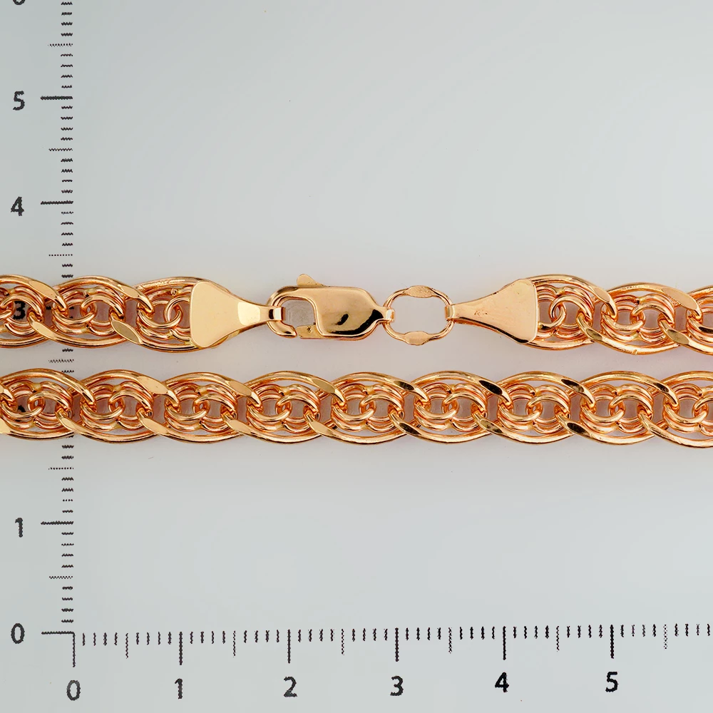 Цепь из красного золота 585 пробы