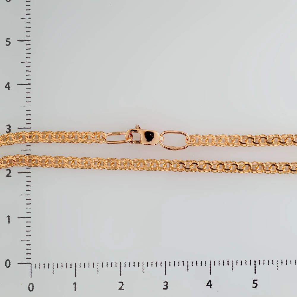 Цепь из красного золота 585 пробы