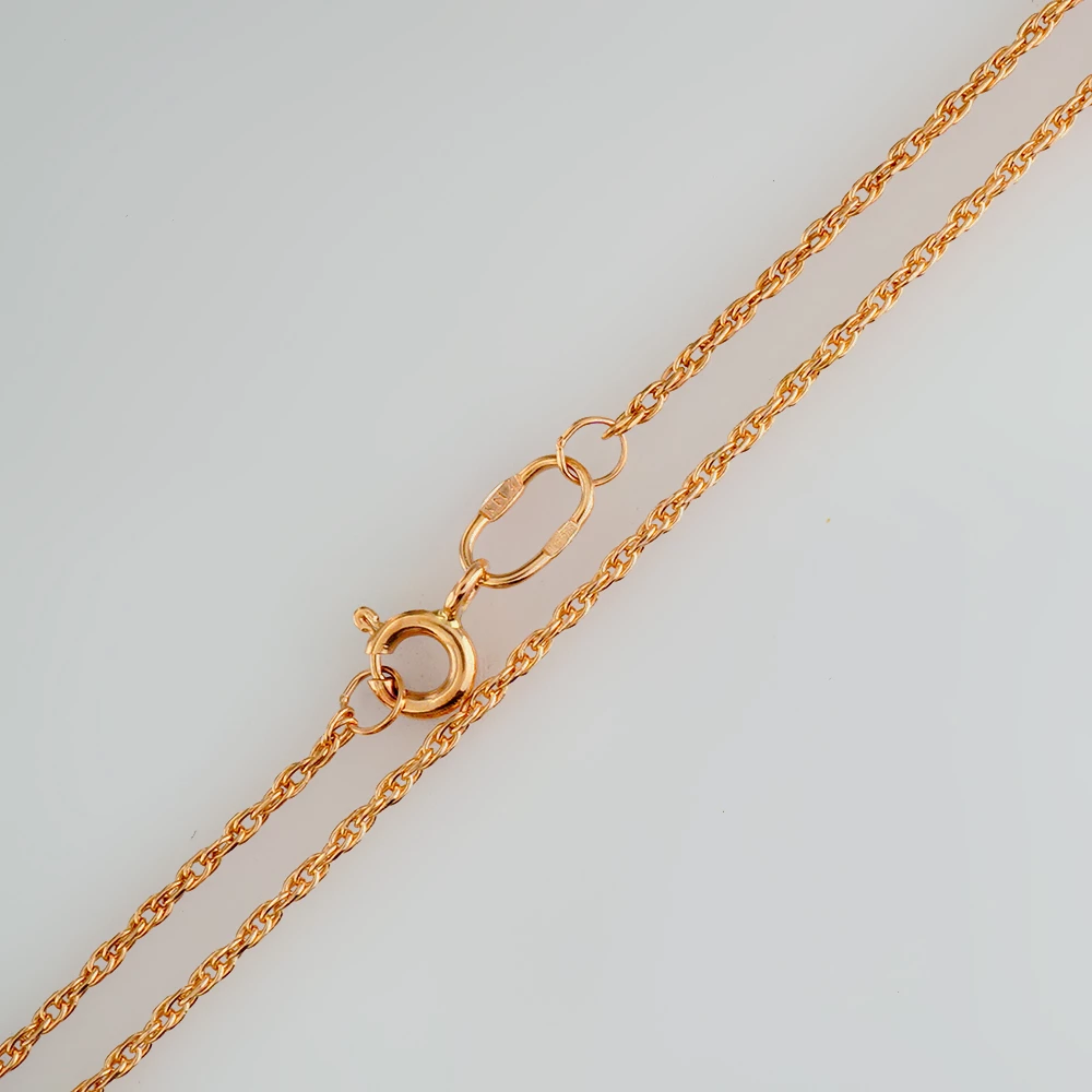 Цепь из красного золота 585 пробы