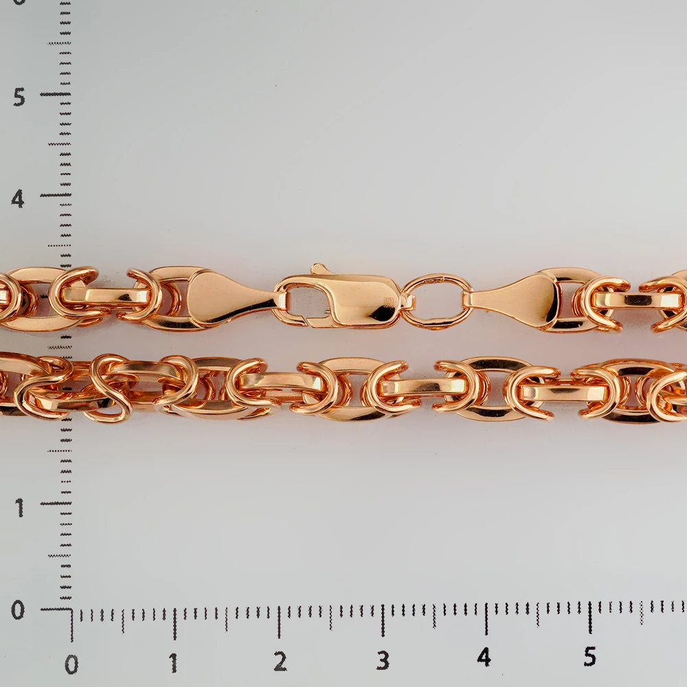 Цепь из красного золота 585 пробы