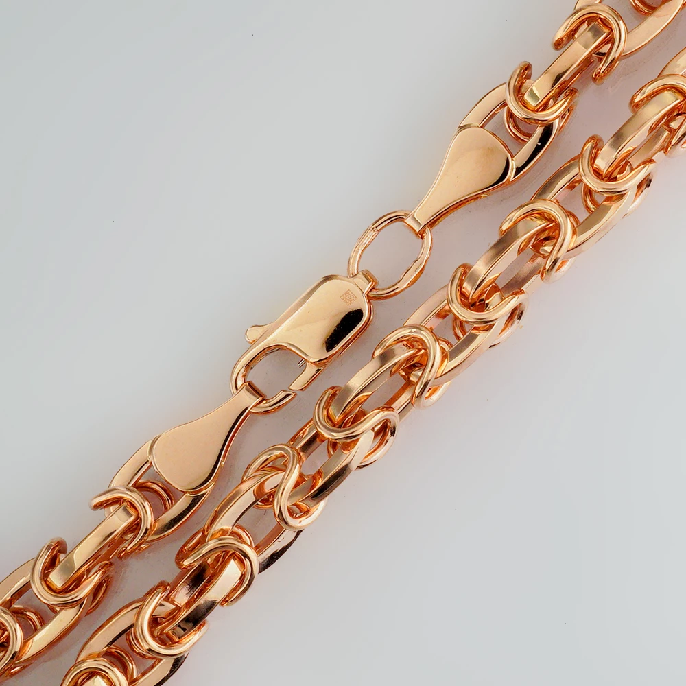Цепь из красного золота 585 пробы