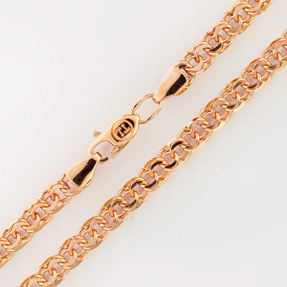 Цепь из красного золота 585 пробы