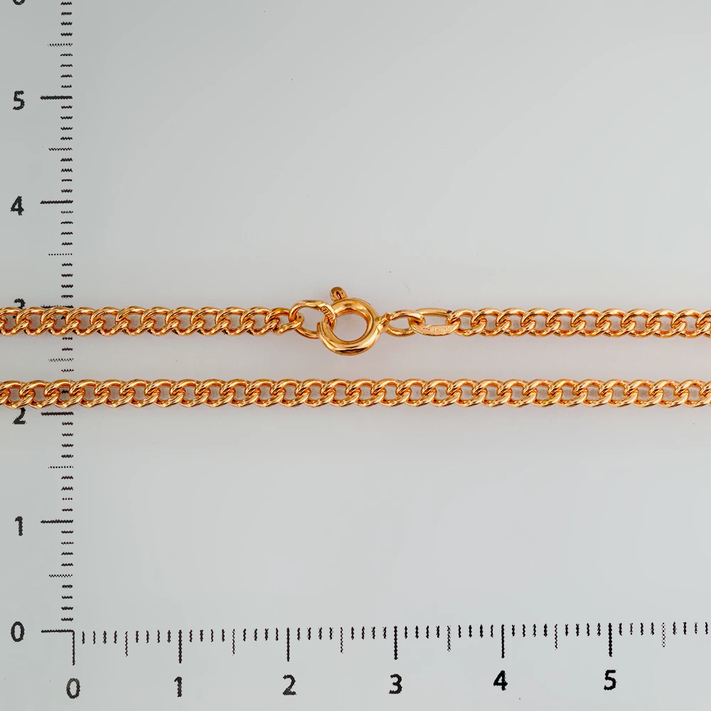 Цепь из красного золота 583 пробы