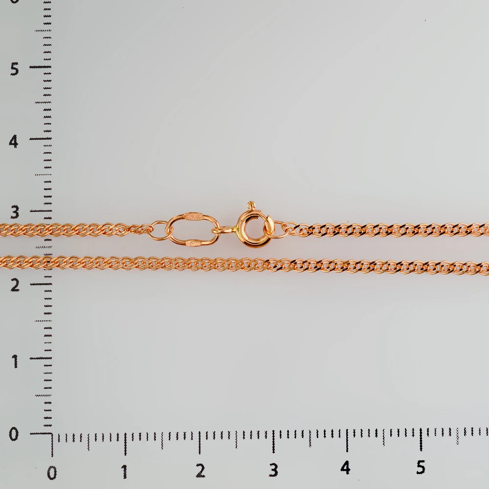 Цепь из красного золота 585 пробы