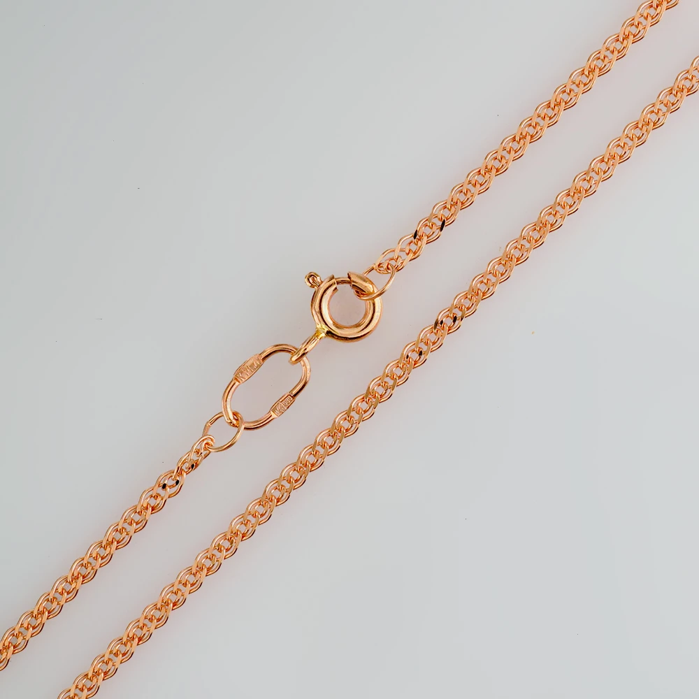 Цепь из красного золота 585 пробы