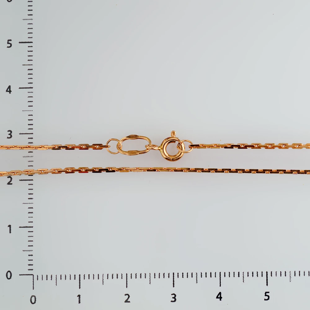 Цепь из красного золота 585 пробы
