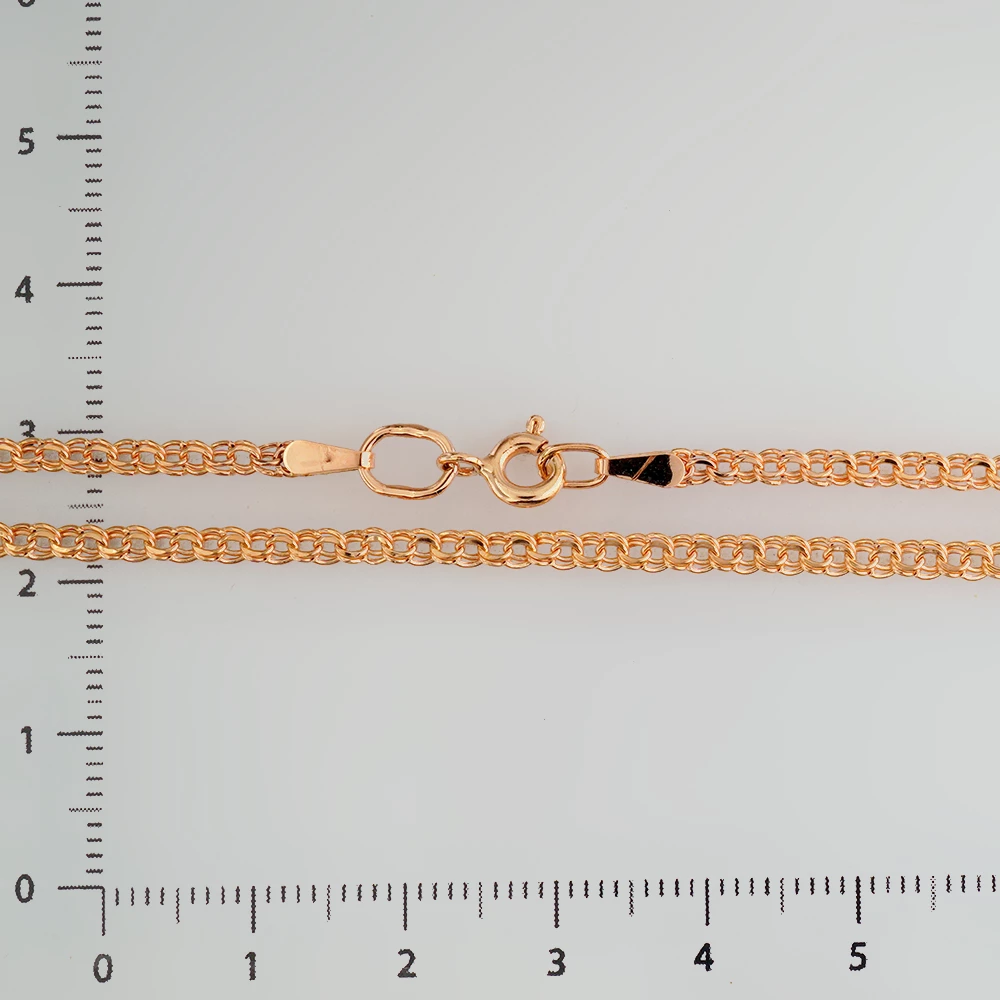 Цепь из красного золота 585 пробы