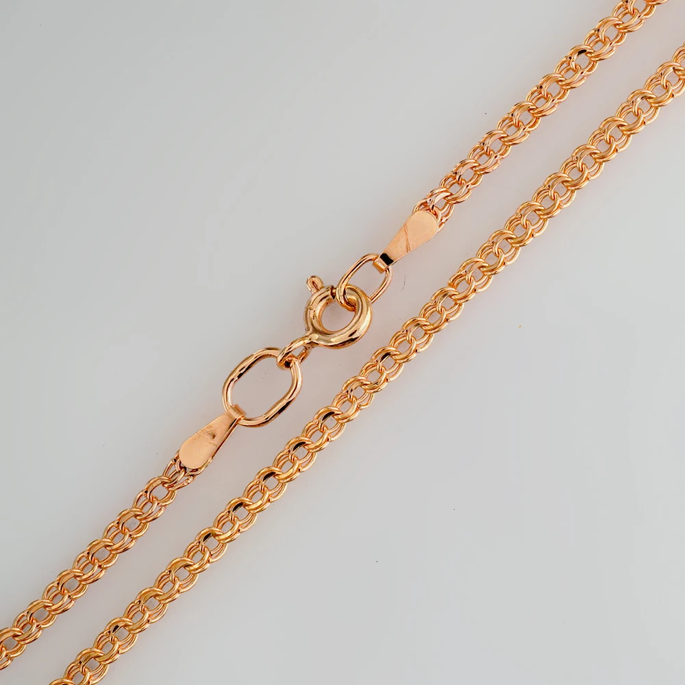 Цепь из красного золота 585 пробы