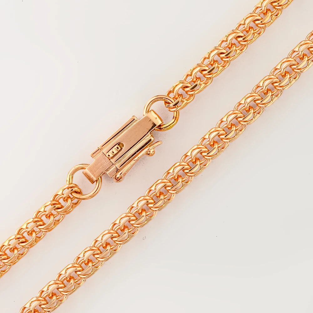 Цепь из красного золота 585 пробы