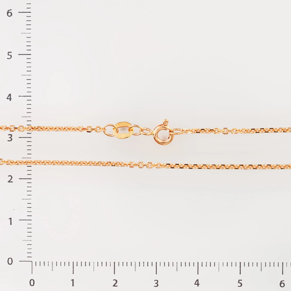 Цепь из красного золота 585 пробы