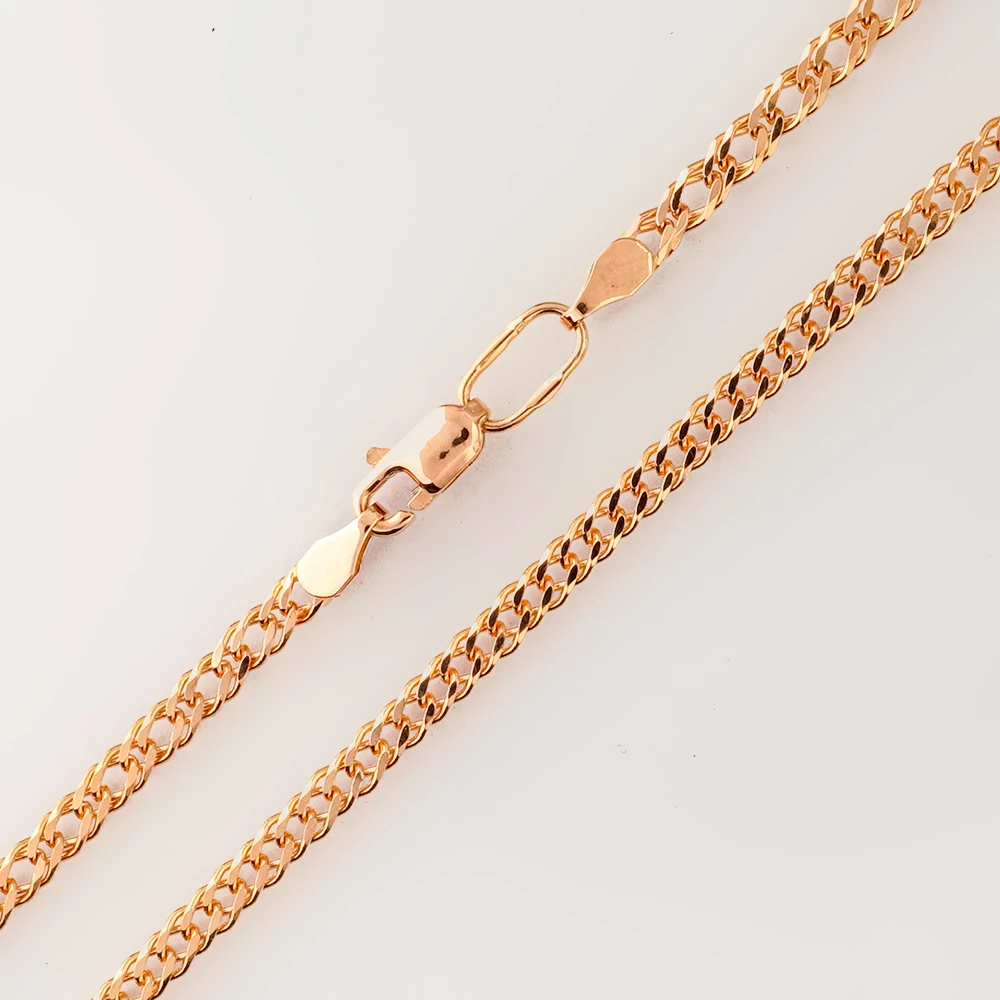 Цепь из красного золота 585 пробы