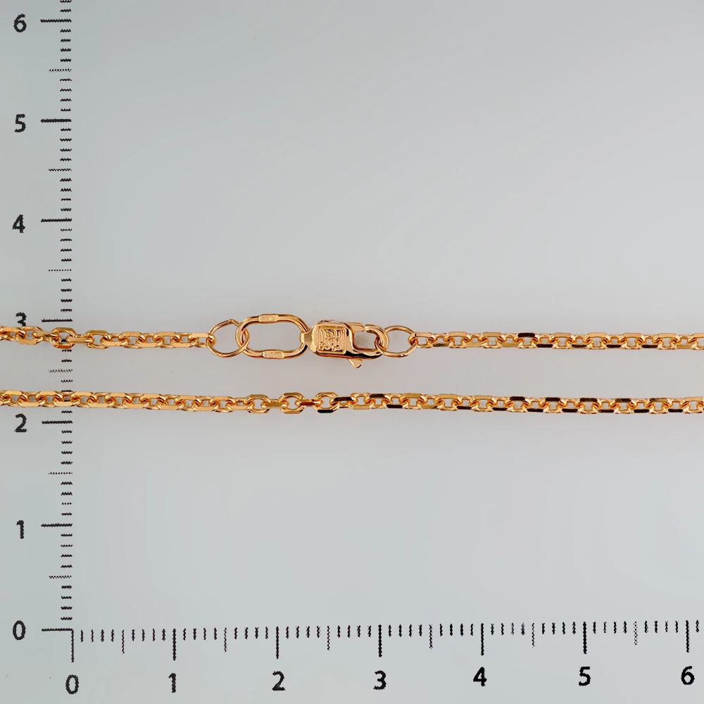 Цепь из красного золота 585 пробы