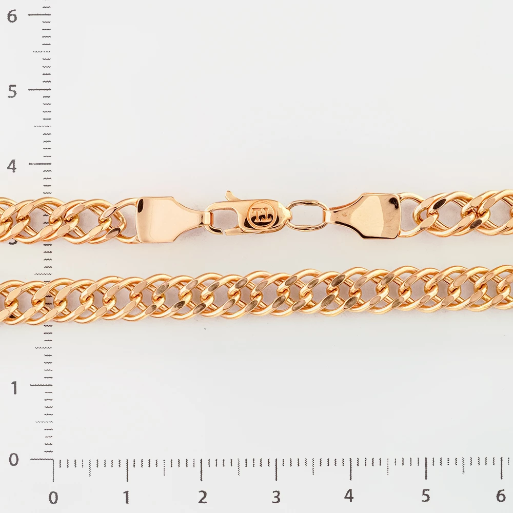 Цепь из красного золота 585 пробы