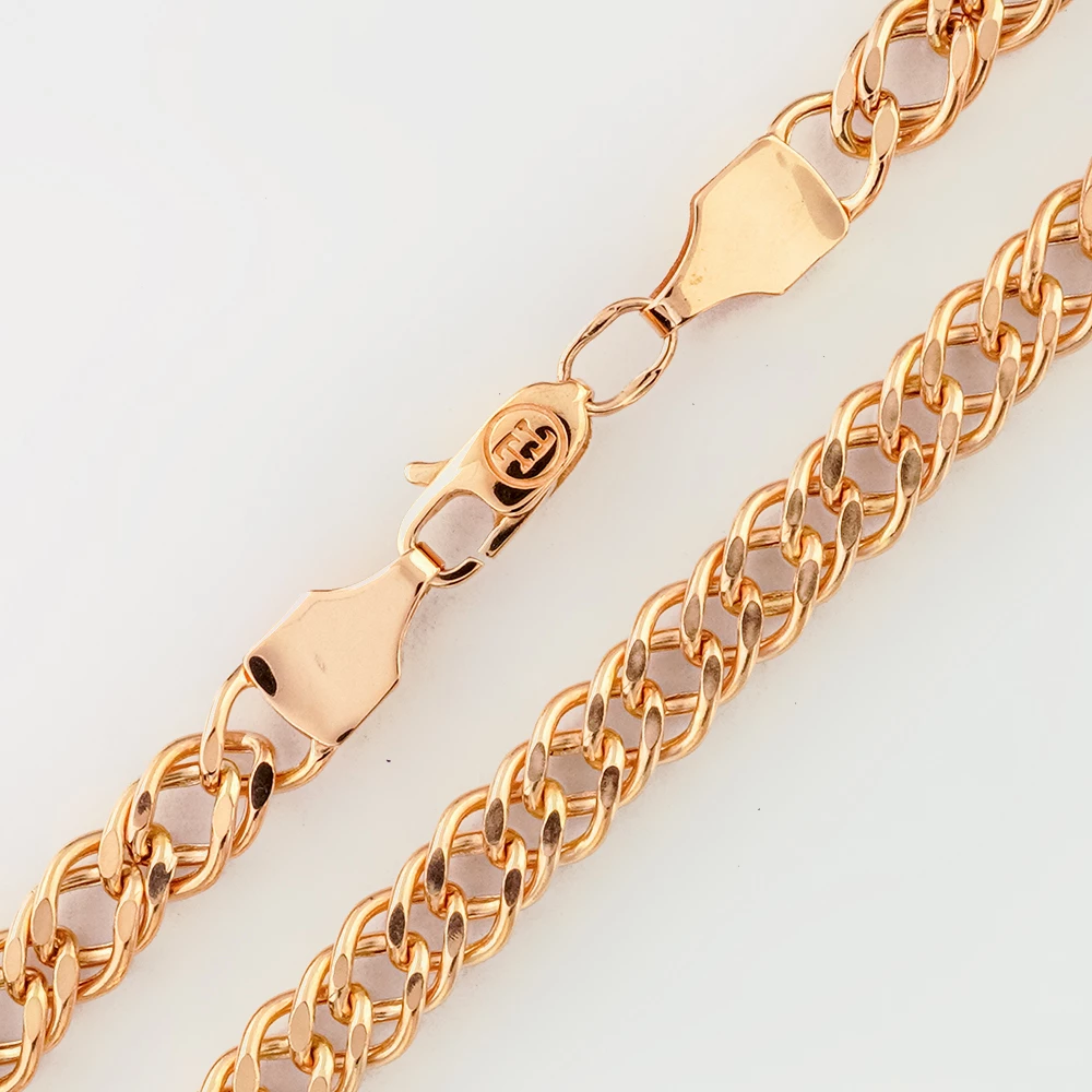 Цепь из красного золота 585 пробы