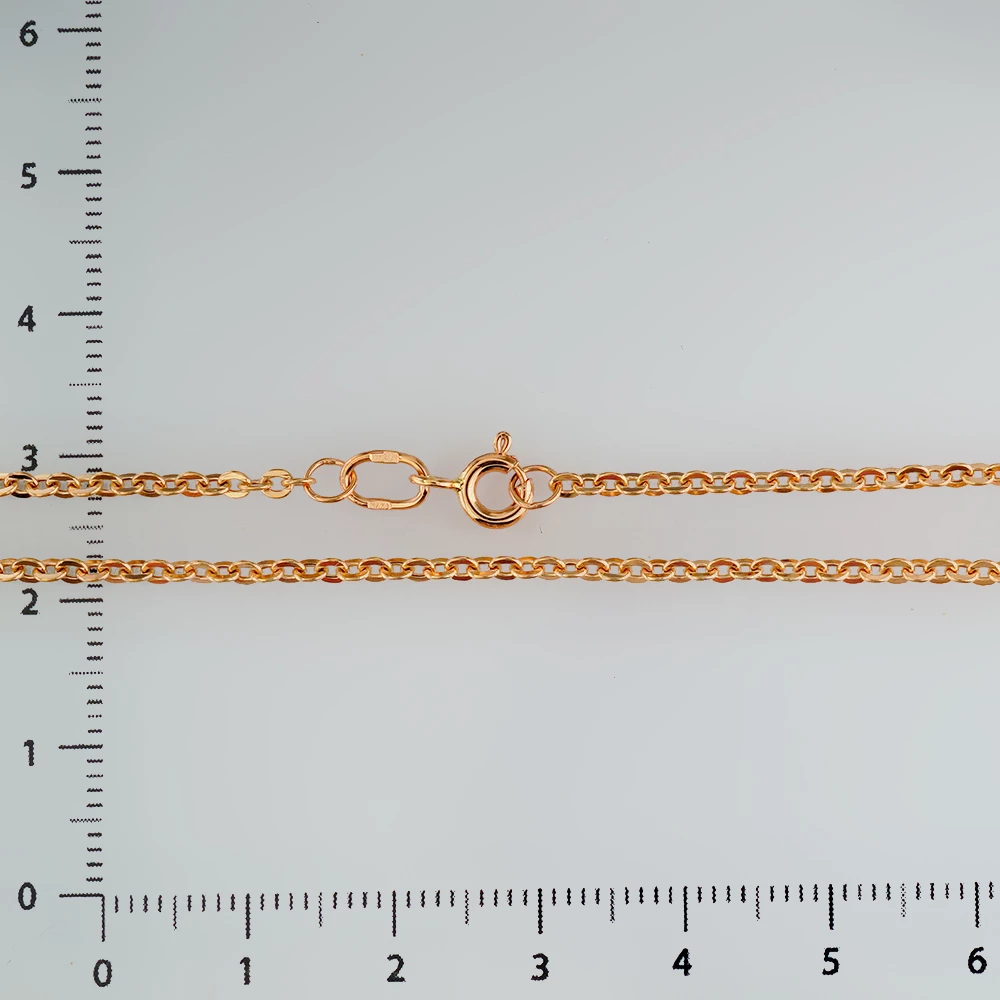 Цепь из красного золота 585 пробы