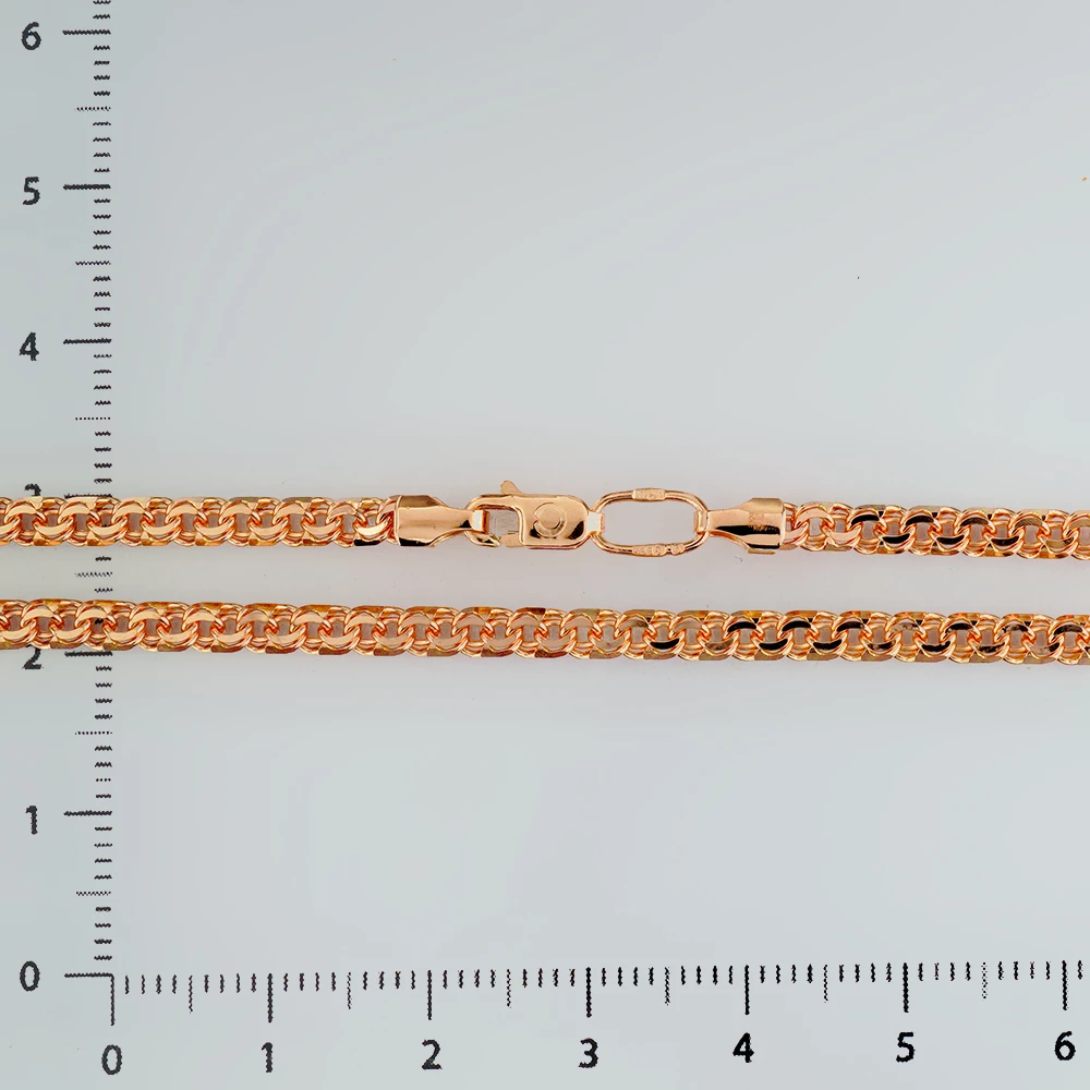 Цепь из красного золота 585 пробы