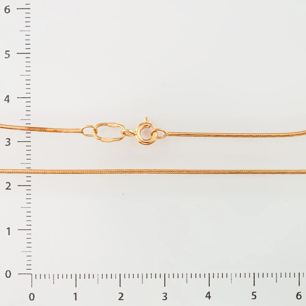 Цепь из красного золота 585 пробы