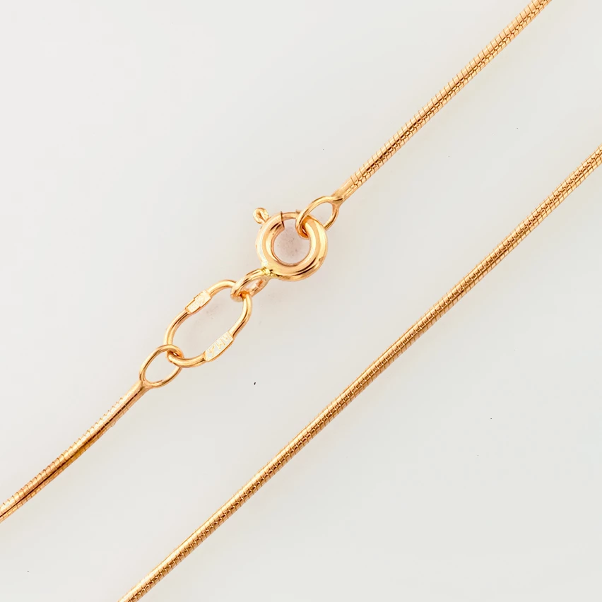 Цепь из красного золота 585 пробы